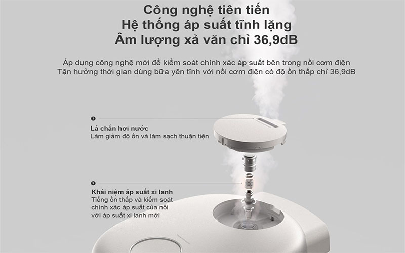Nồi cơm điện cao tần áp suất kép Cuckoo CRP-NHTR0610FGW/FB/FP - Hàng chính hãng