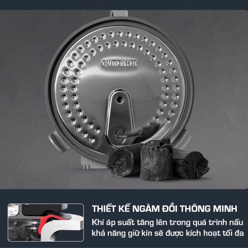 Nồi cơm điện cao tần Karlin IH4000 PRO - Hàng chính hãng