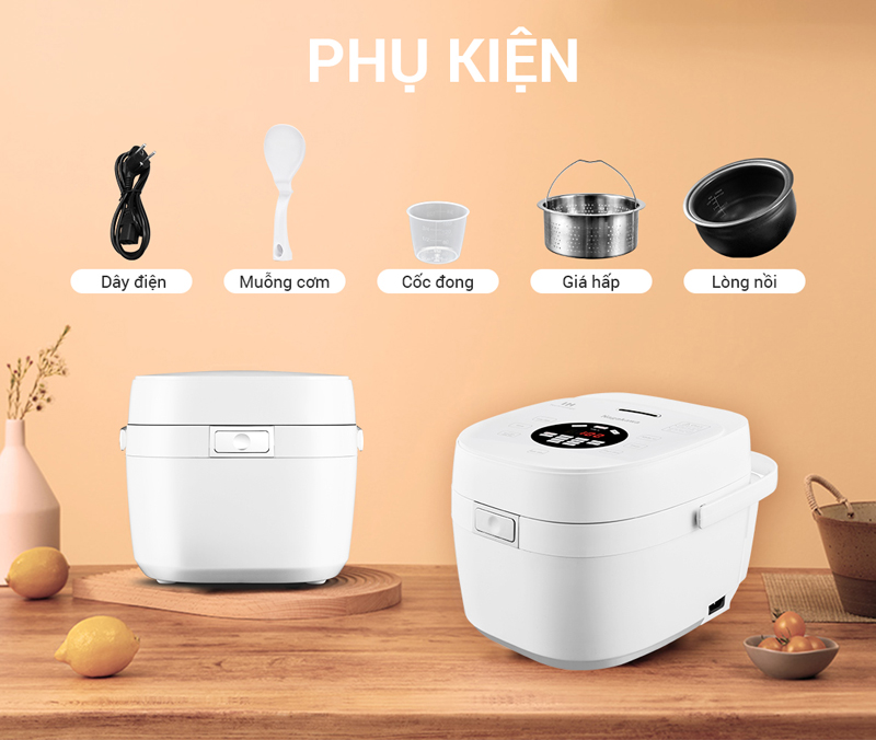 Đa dạng các phụ kiện đi kèm