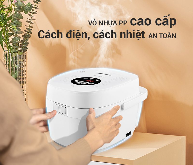 Chất liệu cấu tạo cao cấp tạo độ bền cao cho nồi