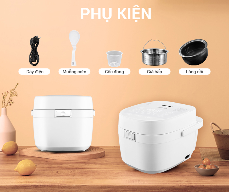 Đa dạng các phụ kiện đi kèm