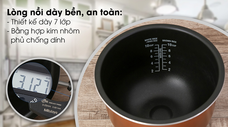 Nồi cơm điện cao tần Sharp KS-IH191V-GL - Hàng chính hãng