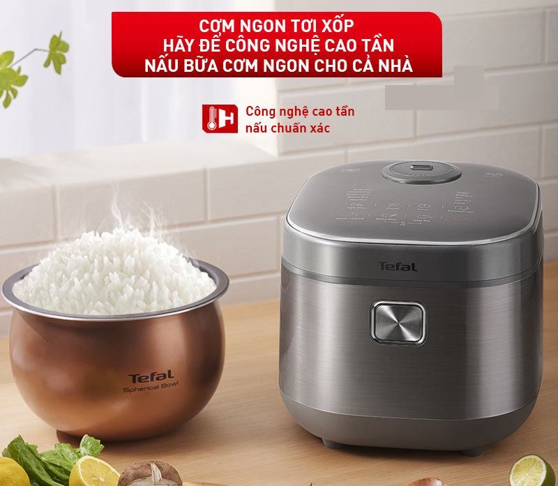 Công nghệ Precision IH làm nóng nhanh, giúp cơm chín đều, ngon, giữ lại tối đa dưỡng chất