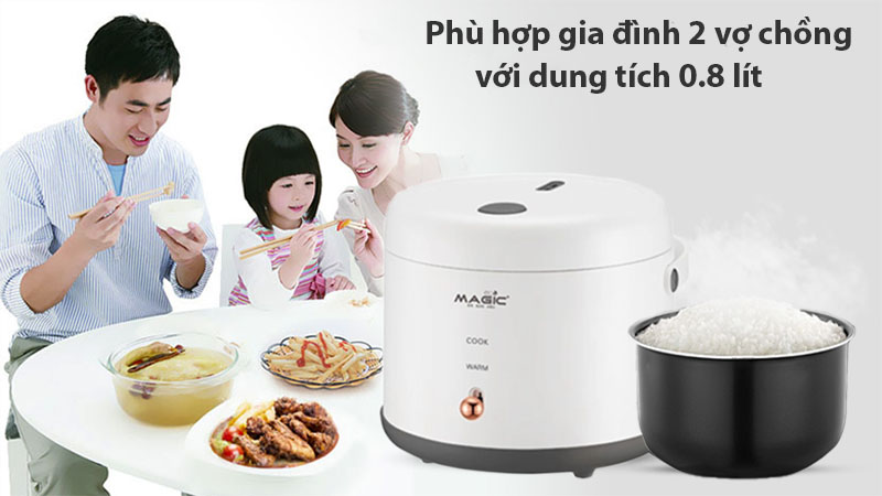 Nồi cơm điện cơ Magic Eco AC-240 - Hàng chính hãng