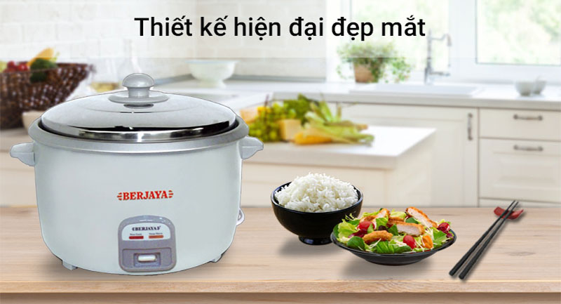 Nồi cơm điện công nghiệp Berjaya BJY-ERC64-N - Hàng chính hãng
