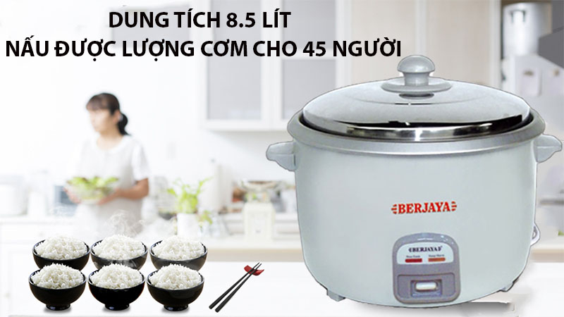 Nồi cơm điện công nghiệp Berjaya BJY-ERC64-N - Hàng chính hãng