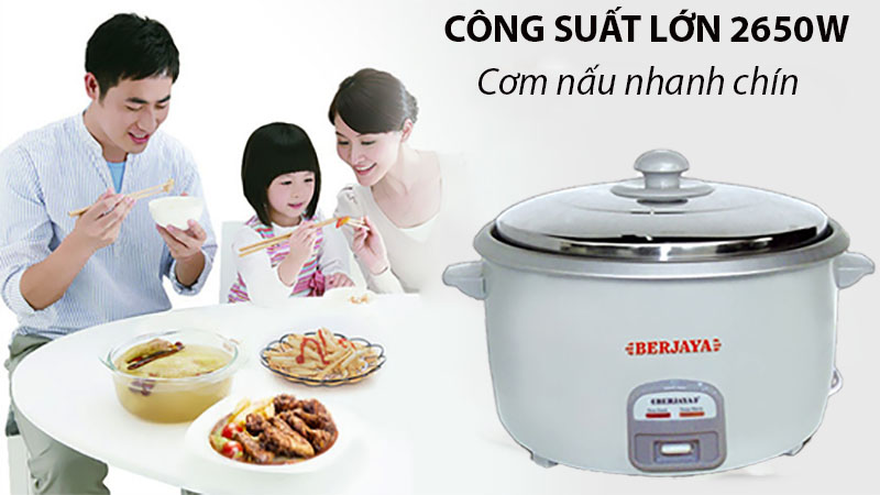 Nồi cơm điện công nghiệp Berjaya BJY-ERC64-N - Hàng chính hãng