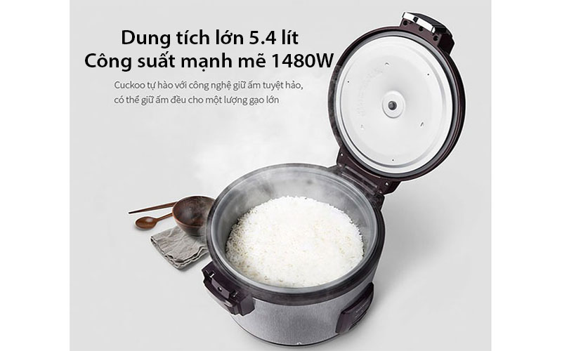 Nồi cơm điện công nghiệp Cuckoo CR-3031V - Hàng chính hãng