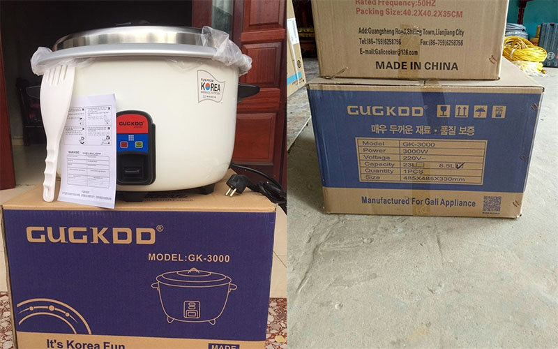 Nồi cơm điện công nghiệp GUGKDD GK-3000 - Hàng chính hãng