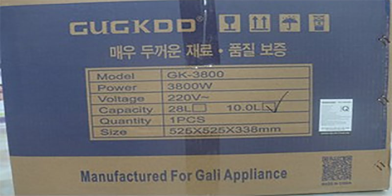 Nồi cơm điện công nghiệp GUGKDD GK-3800 - Hàng chính hãng