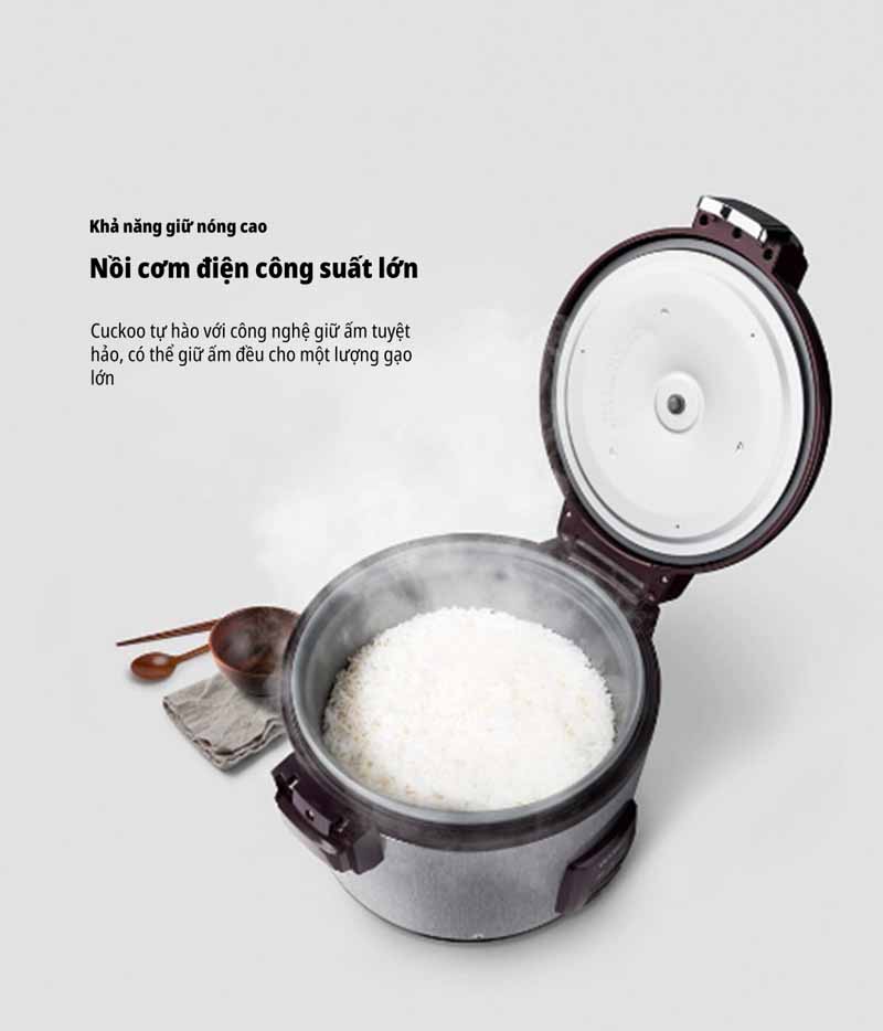 Nồi cơm điện nắp gài Cuckoo CR-3031 - Hàng chính hãng