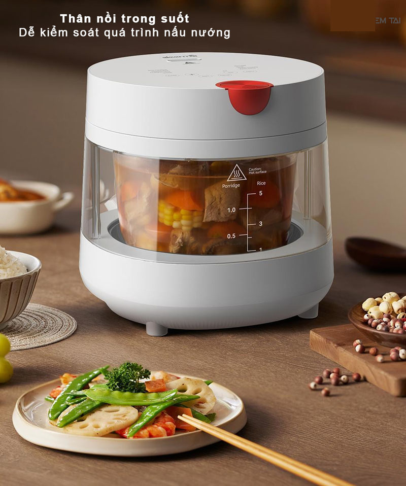 Nồi cơm điện Deerma FB15W - Hàng chính hãng