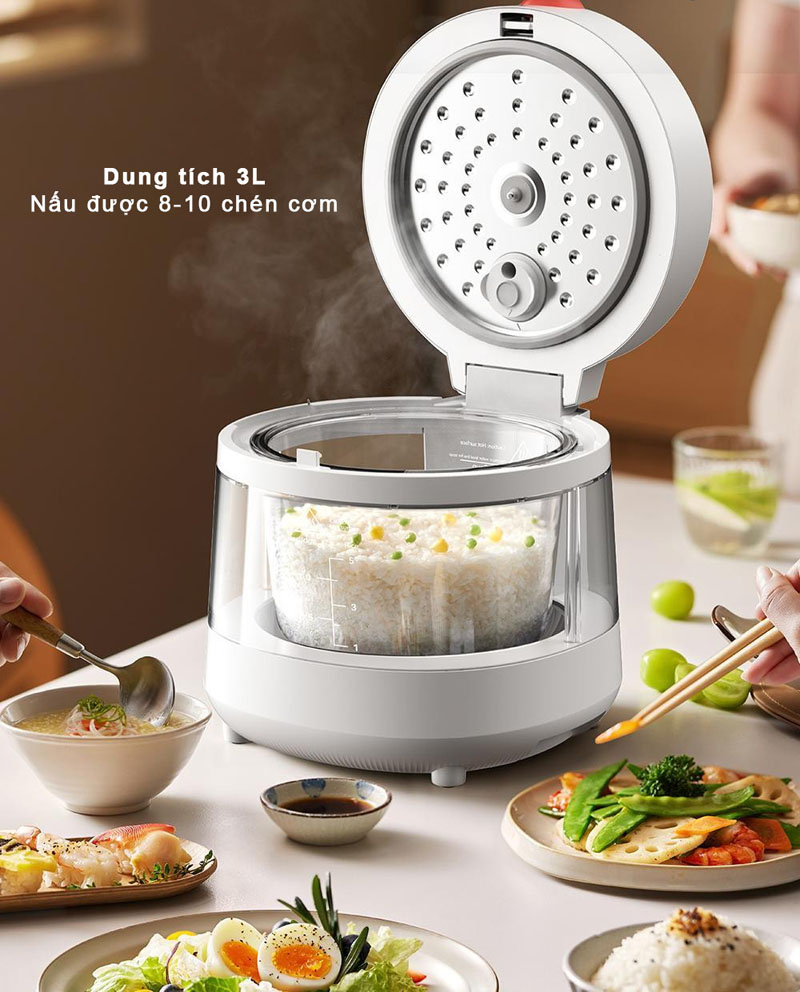 Nồi cơm điện Deerma FB15W - Hàng chính hãng