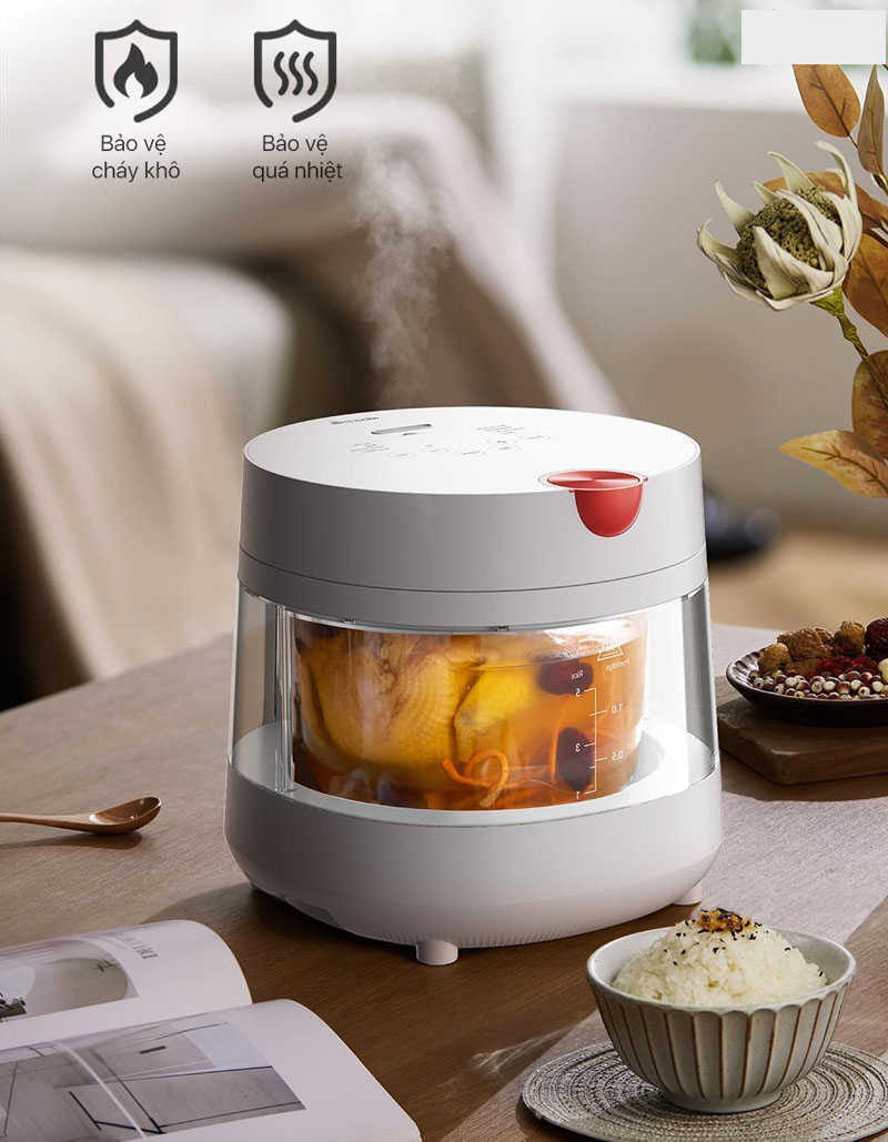 Nồi cơm điện Deerma FB15W - Hàng chính hãng