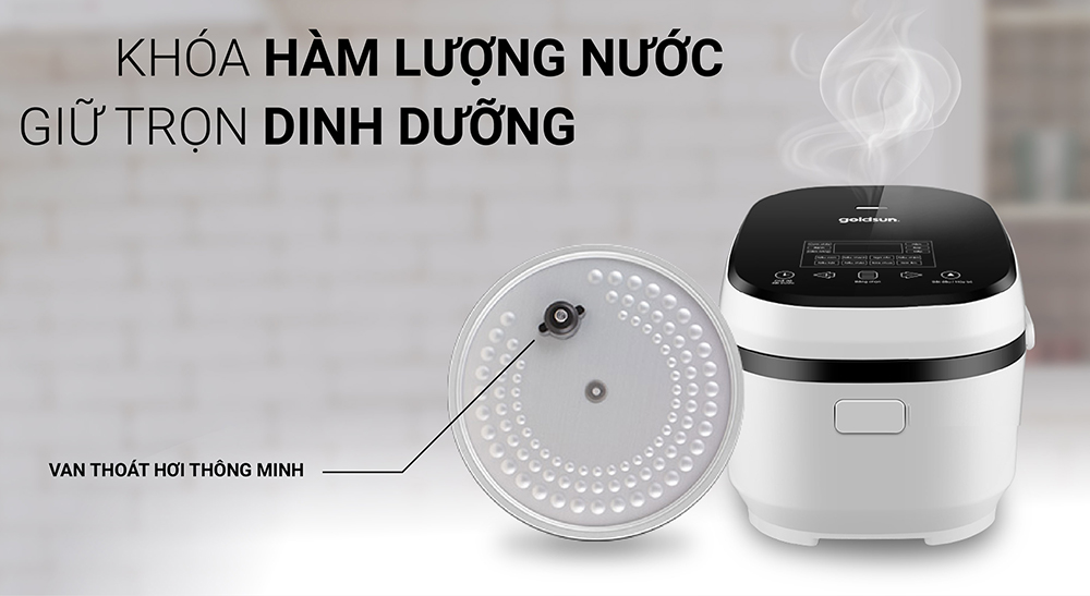 Nồi cơm điện Goldsun GRC5370 - Hàng chính hãng