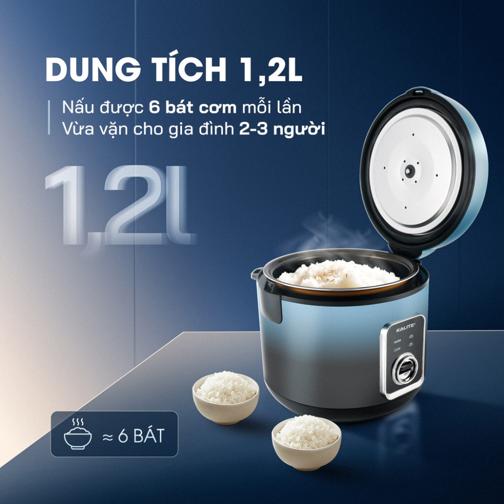 Nồi cơm điện Kalite KRC6012  - Hàng chính hãng