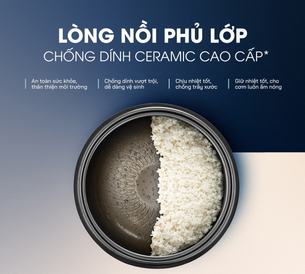 Nồi cơm điện Kalite KRC6012  - Hàng chính hãng