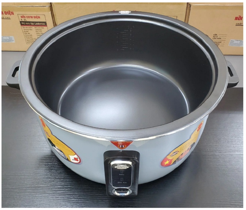 Nồi cơm điện nắp rời Ladomax HA-71100 (10 lít) - Hàng chính hãng