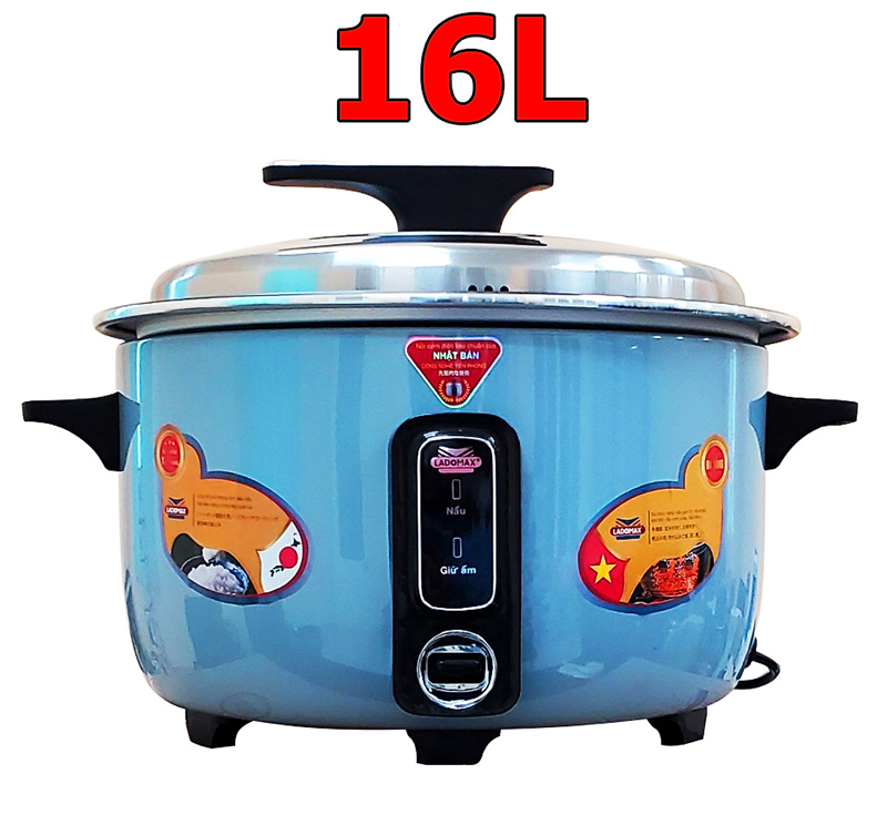 Nồi cơm điện nắp rời Ladomax HA-71160 (16 lít) - Hàng chính hãng