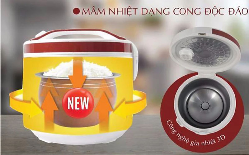 Nồi cơm điện lòng niêu Magic Korea A-87 - Hàng chính hãng
