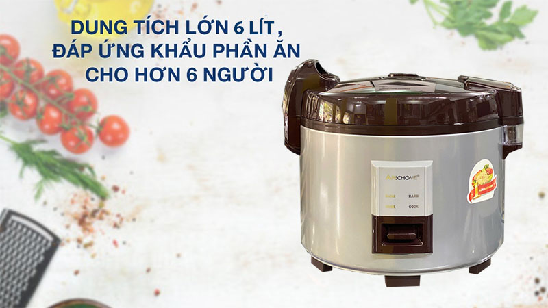 Nồi cơm điện nắp gài Apechome APH-160Y - Hàng chính hãng