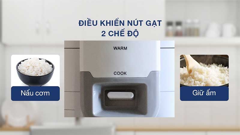 Nồi cơm điện nắp gài Apechome APH-RC12Y - Hàng chính hãng