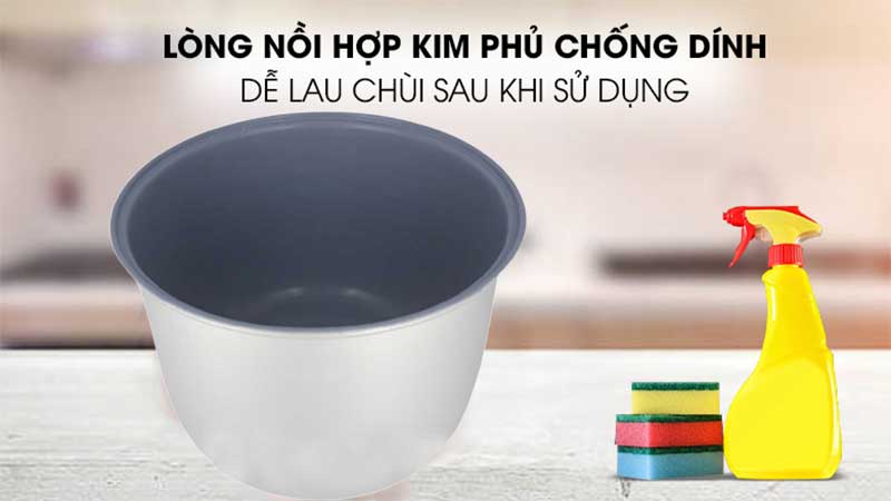 Nồi cơm điện nắp gài Apechome APH-RC18Y - Hàng chính hãng