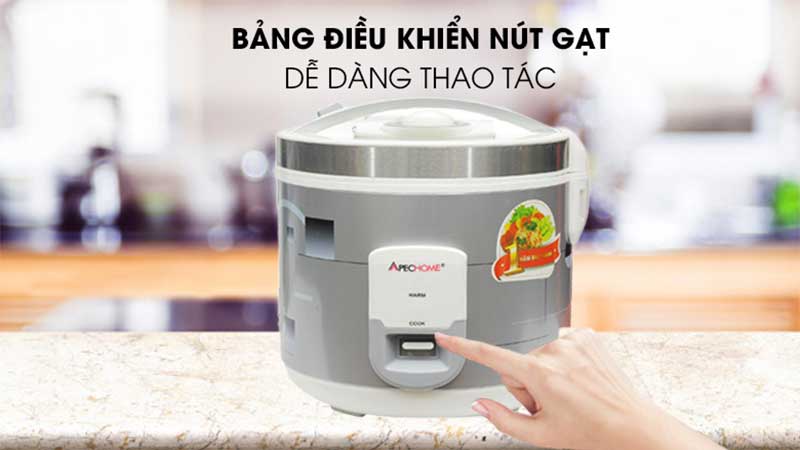 Nồi cơm điện nắp gài Apechome APH-RC18Y - Hàng chính hãng