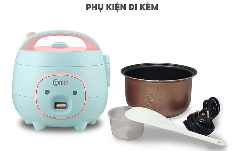 Nồi cơm điện nắp gài Comet CM8006 - Hàng chính hãng
