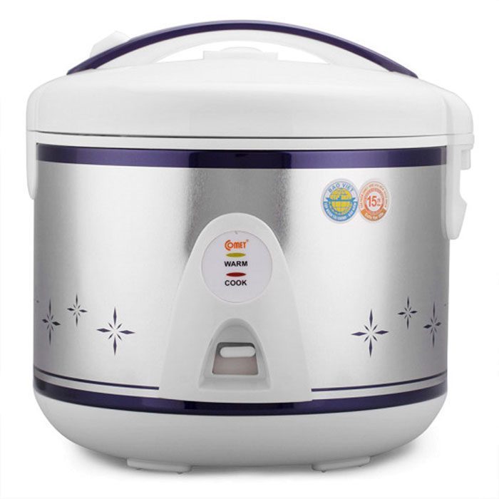 Nồi cơm điện nắp gài Comet CM8018 - Dung tích 1,8L