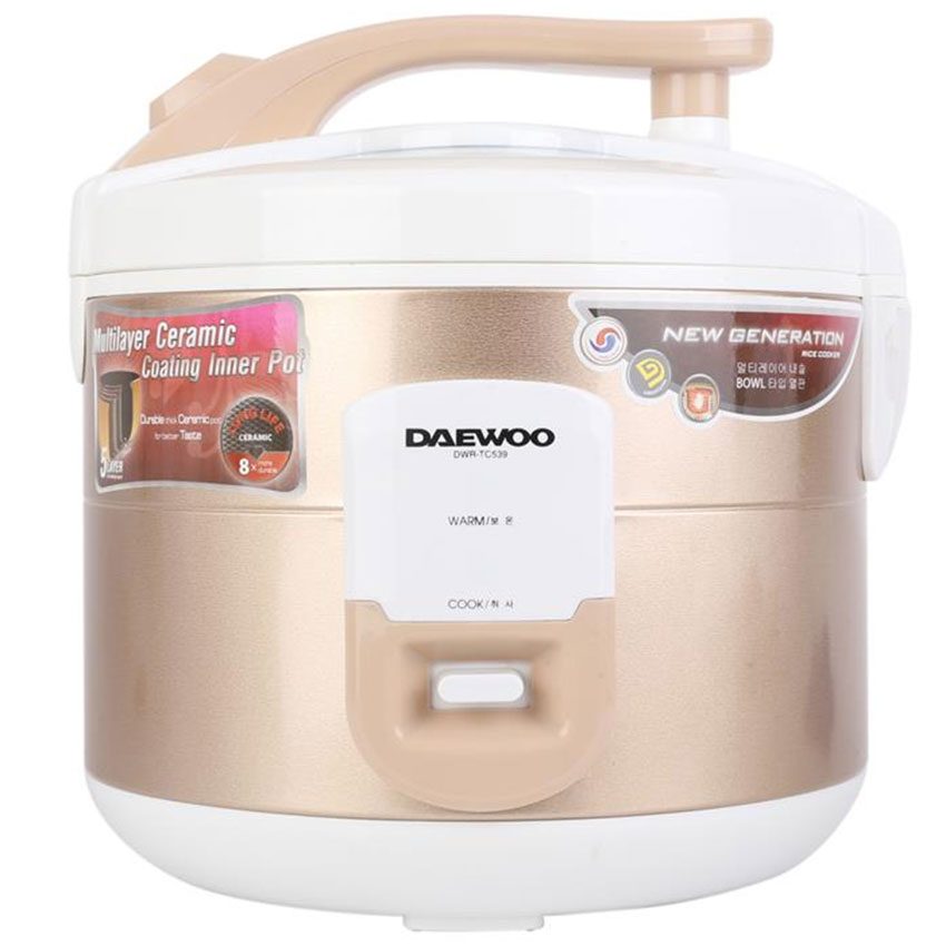 Nồi cơm điện nắp gài Daewoo DWR-TC539 - Hàng chính hãng