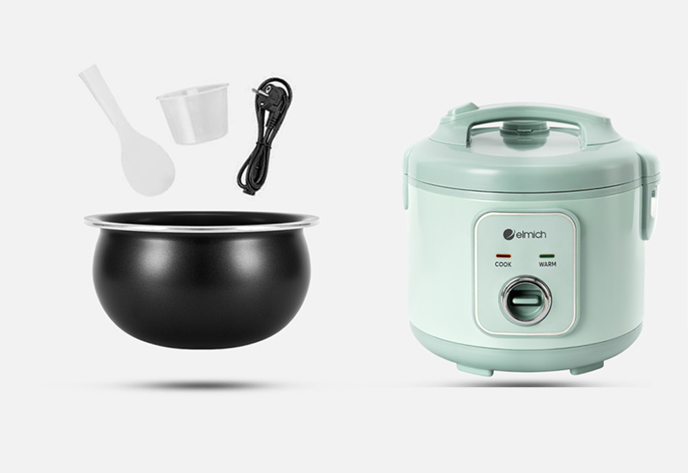 Nồi cơm điện nắp gài Elmich RCE9257 - Hàng chính hãng