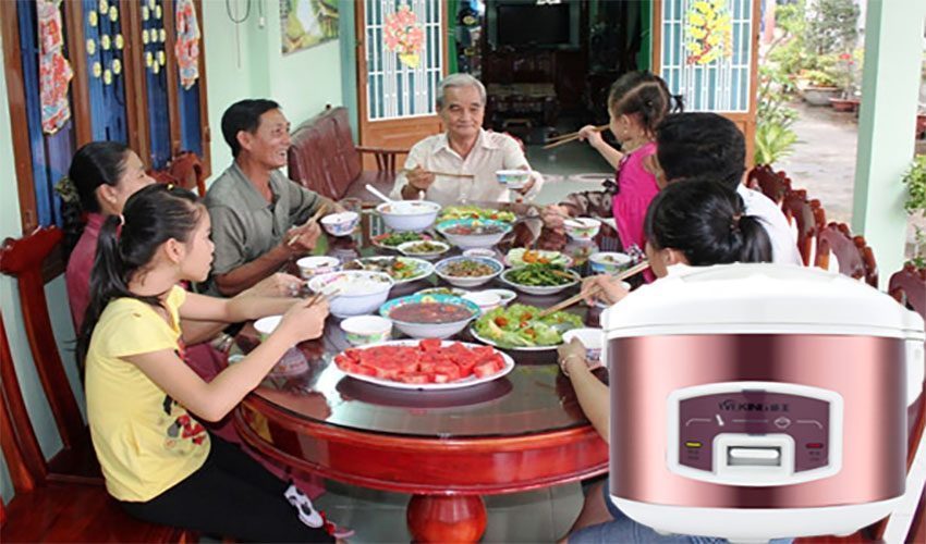 Nồi cơm điện nắp gài điện Fujika FJ-NC1803 - Hàng chính hãng