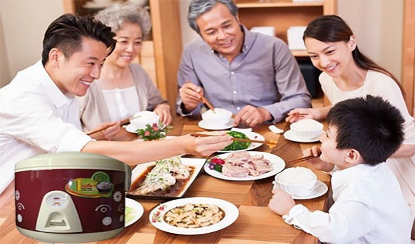 Ứng dụng của Nồi cơm điện nắp gài Fujika FJ-NC1806