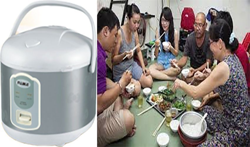 Nồi cơm điện nắp gài Fujika FJ-NC1808 - Hàng chính hãng
