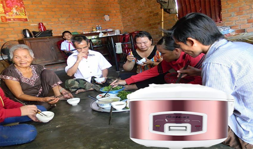 Nồi cơm điện nắp gài Fujika FJ-NC3003 - Hàng chính hãng