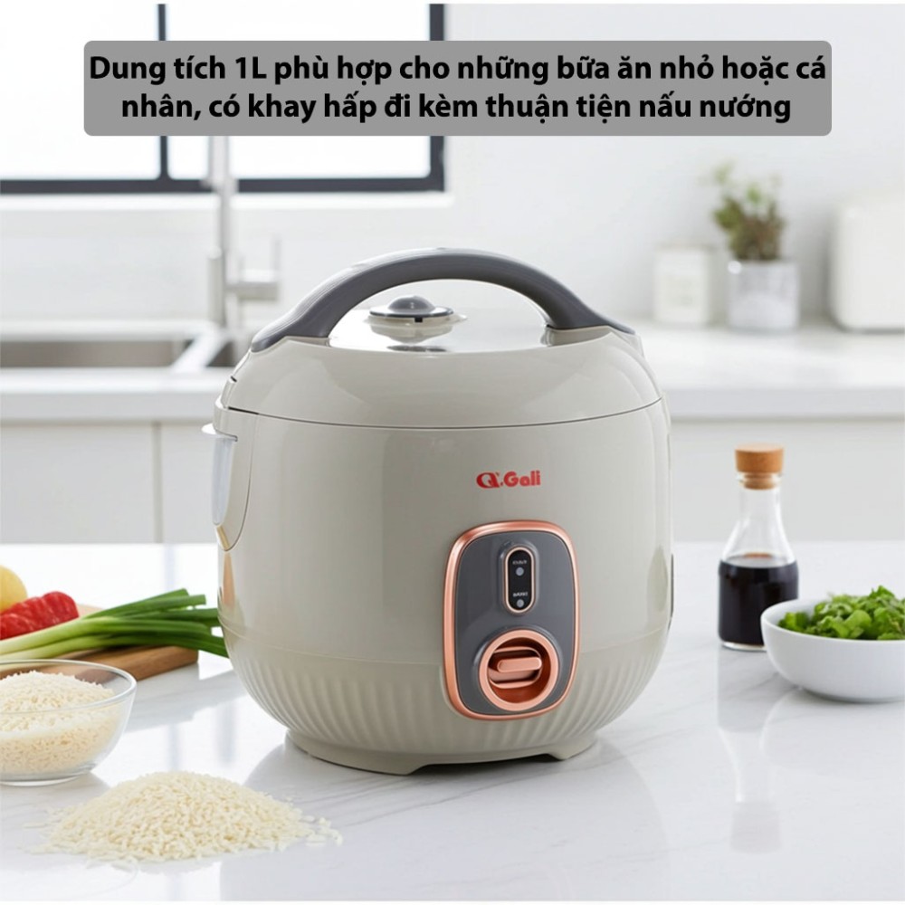 Nồi cơm điện nắp gài Gali GL-1710B - Hàng chính hãng
