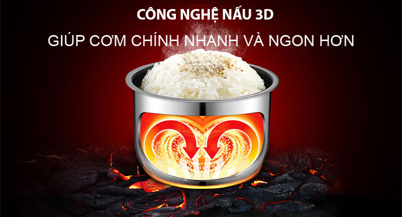 Nồi cơm điện nắp gài Gali GL-1718A - Hàng chính hãng