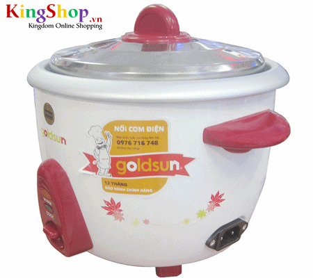 Nồi cơm điện nắp rời Goldsun ARC-G12C1(S) - Dung tích 1.2L  - Hàng chính hãng