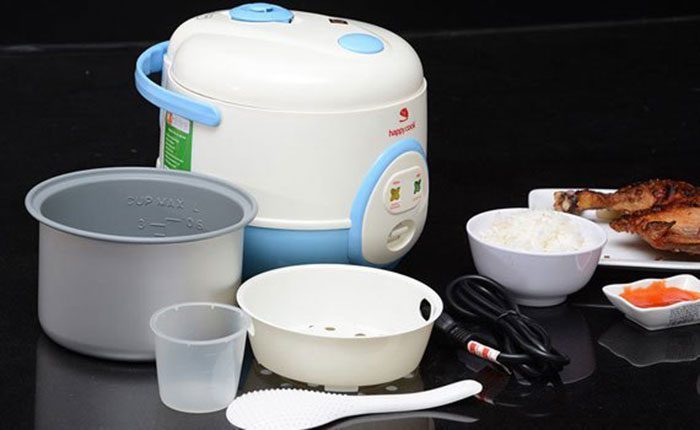 Nồi cơm điện nắp gài Happy Cook HC-060N (0.6L) - Hàng chính hãng