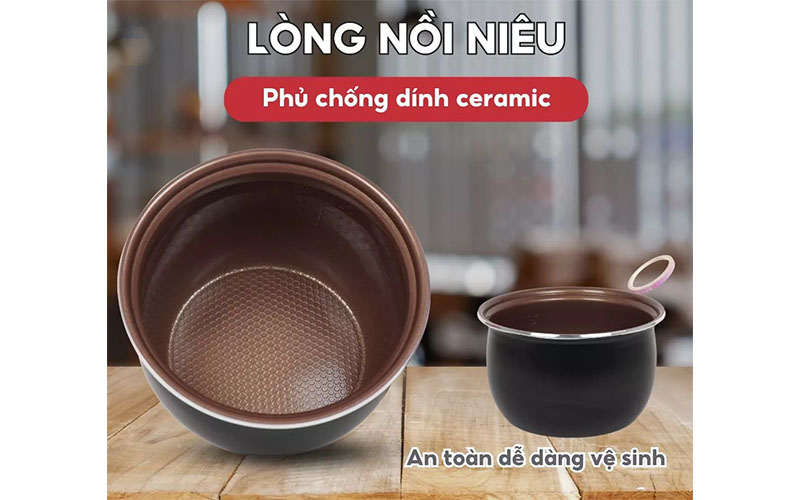 Nồi cơm điện nắp gài Hasuka HSK-858 PLUS - Hàng chính hãng