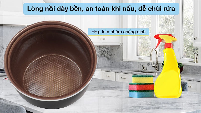 Nồi cơm điện nắp gài Hasuki HSK-883 - Hàng chính hãng