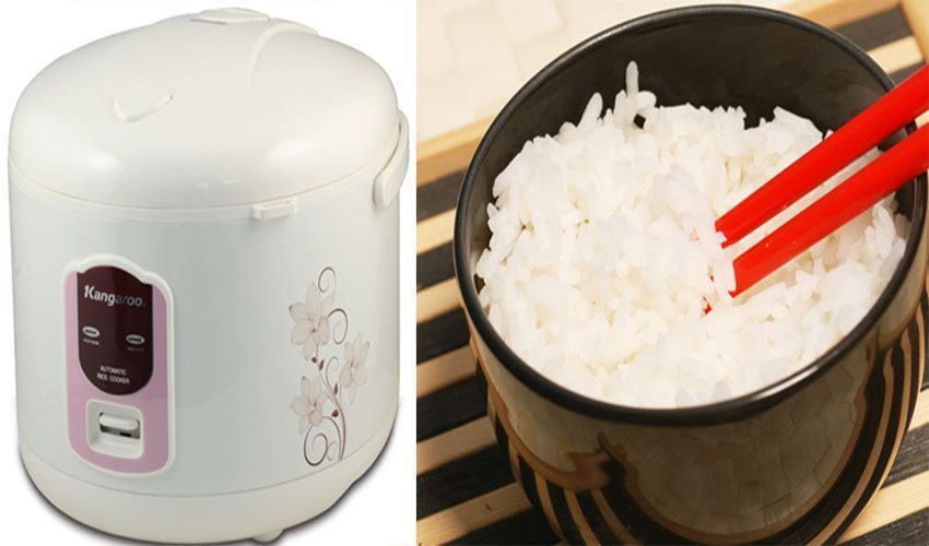 Nồi cơm điện nắp gài Kangaroo KG555 - Hàng chính hãng
