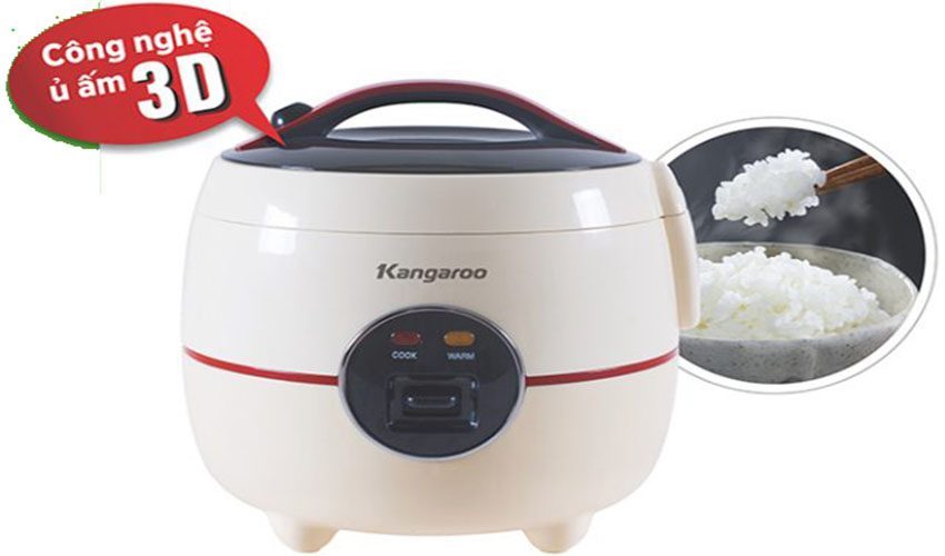 Nồi cơm điện nắp gài Kangaroo KG823 - Hàng chính hãng