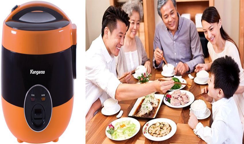 Nồi cơm điện nắp gài kangaroo KG825 - Hàng chính hãng