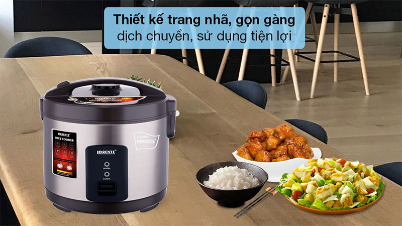 Nồi cơm điện nắp gài Lorente LT-8280 - Hàng chính hãng