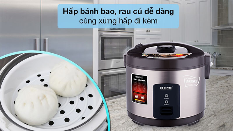 Nồi cơm điện nắp gài Lorente LT-8280 - Hàng chính hãng