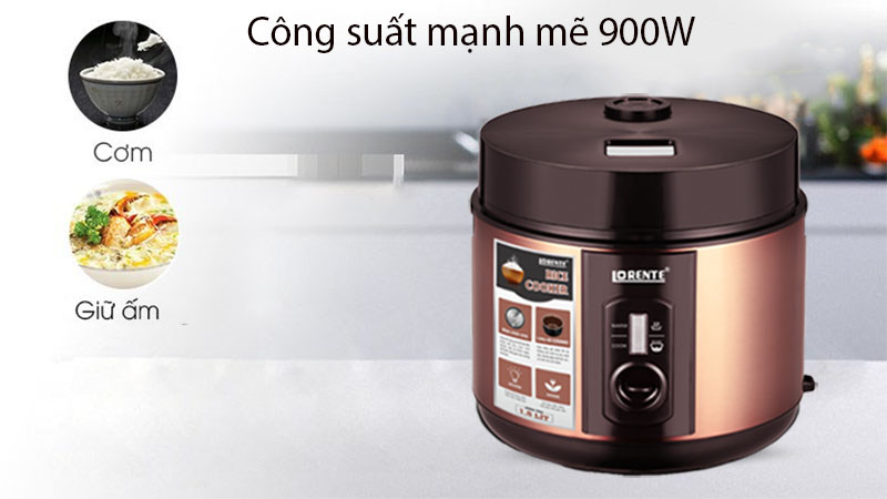 Nồi cơm điện nắp gài Lorente LT-893 - Hàng chính hãng