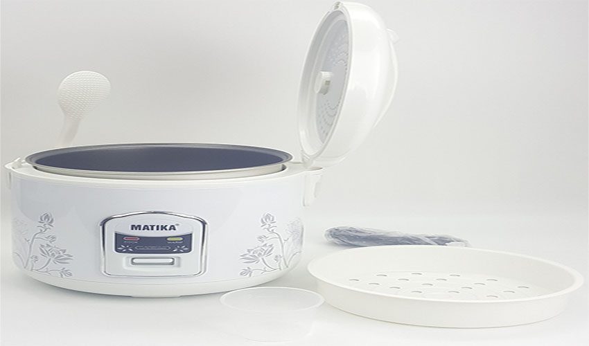 Nồi cơm điện nắp gài Matika MTK-RC1812 - Hàng chính hãng