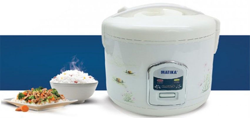 Nồi cơm điện nắp gài Matika MTK-RC1812 - Hàng chính hãng